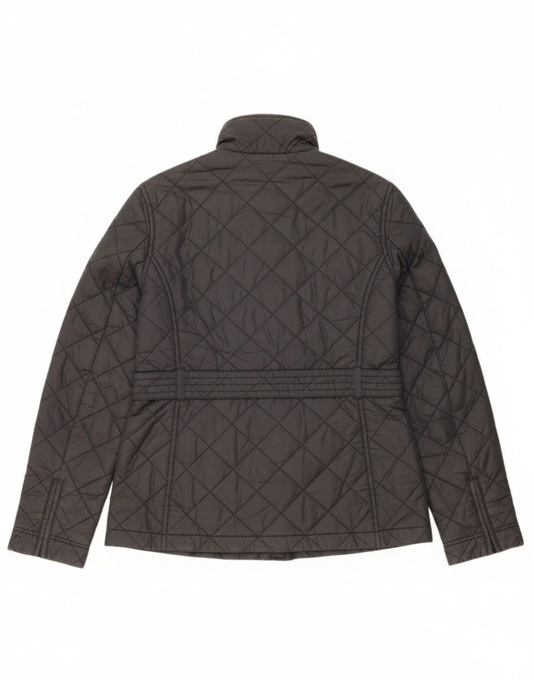 Jack Wills Veste matelassée pour femme UK 14 Large Noir Nylon