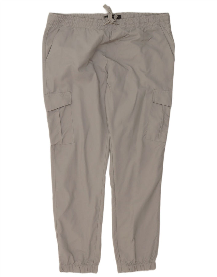 FRENCH CONNECTION Pantalon cargo de jogging pour homme XL W38 L29 Gris Polyester