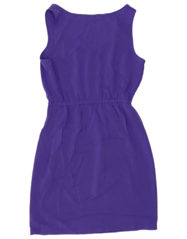 Calvin Klein Robe fourreau sans manches pour femme US 6 Polyester violet moyen