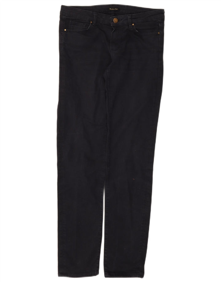 Massimo Dutti Jean skinny femme W30 L31 bleu marine