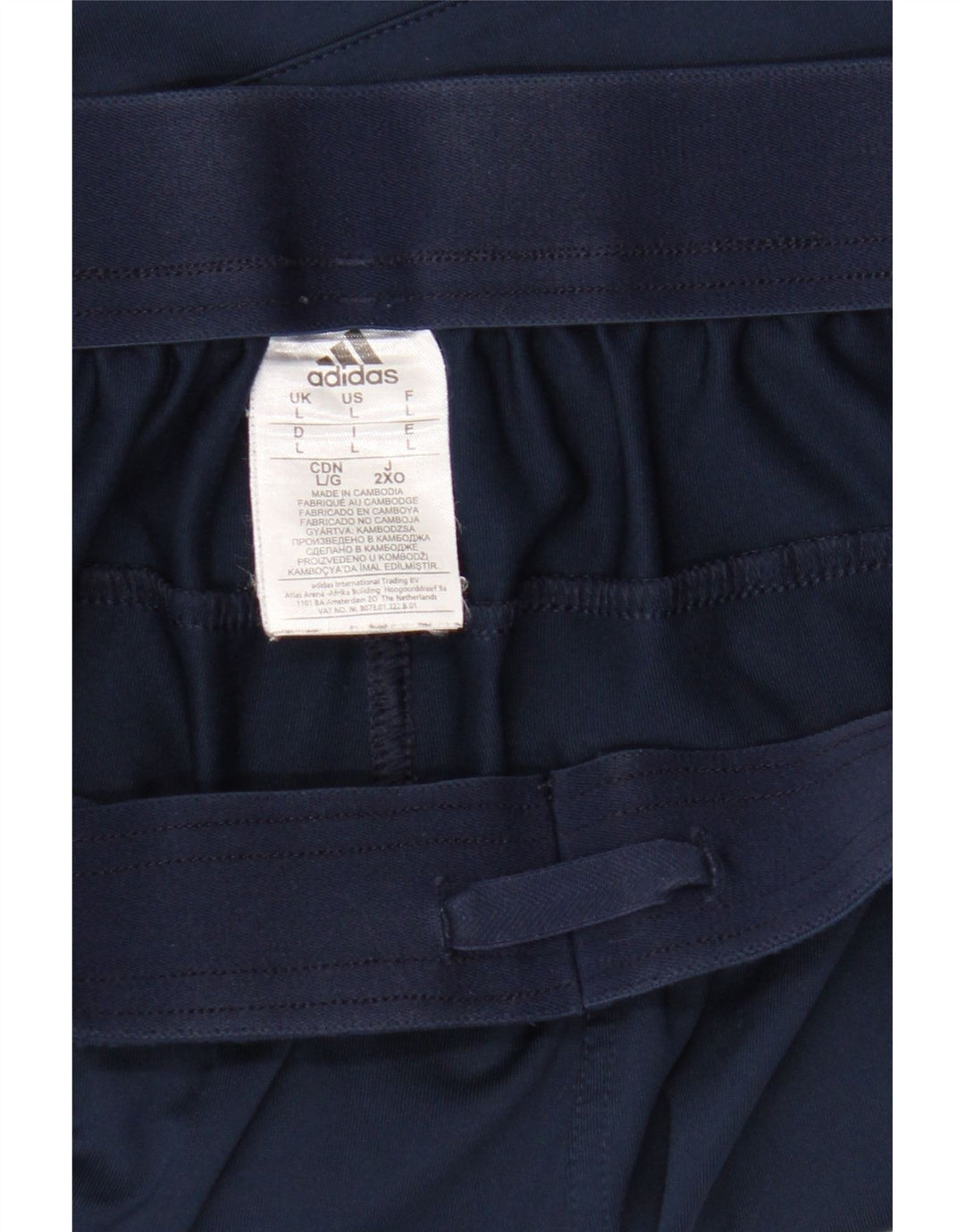 Adidas Hommes Climalite Sport Shorts Grand Bleu Marine Polyester