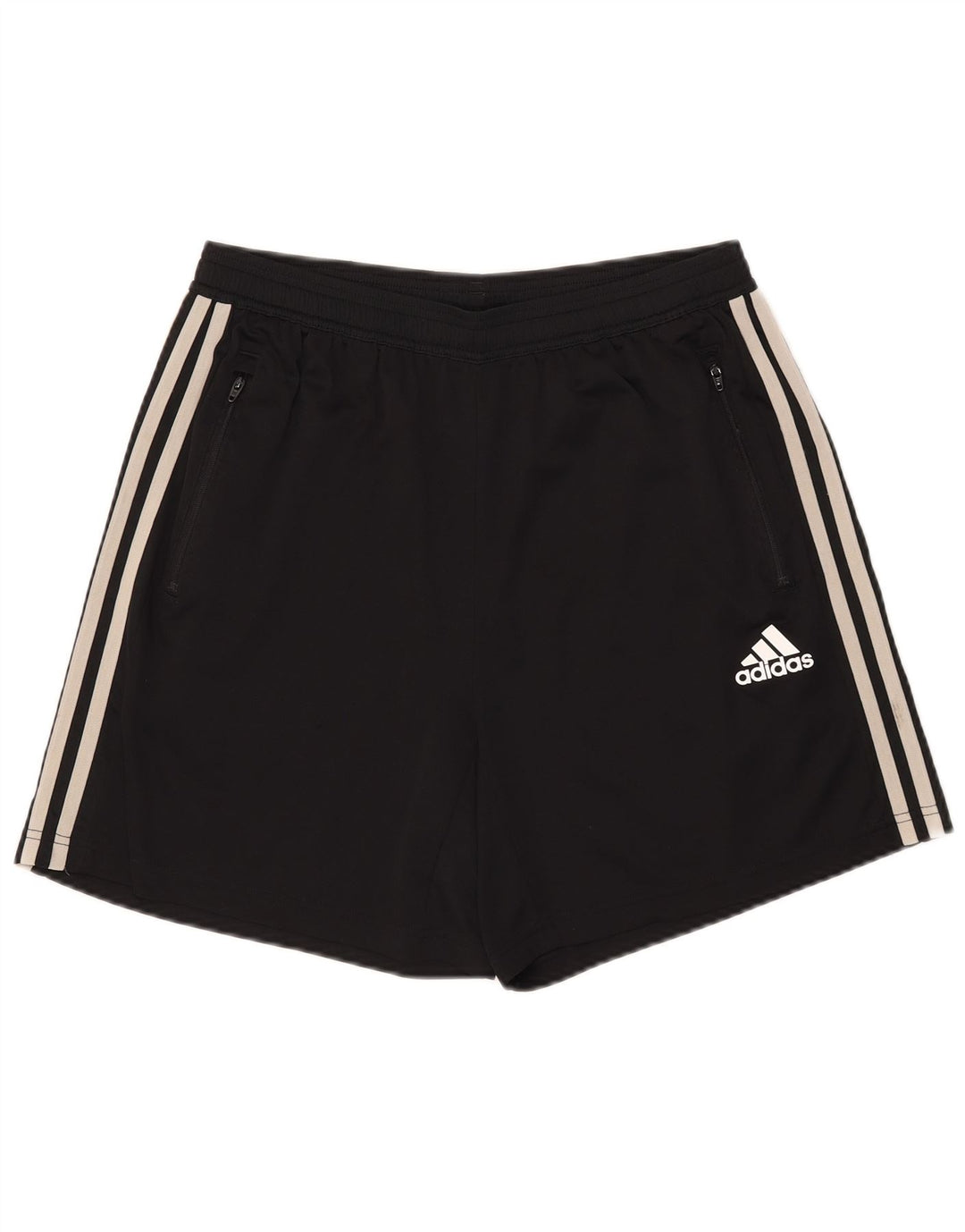 Adidas Short de sport Aeroready pour hommes, grand, noir, polyester