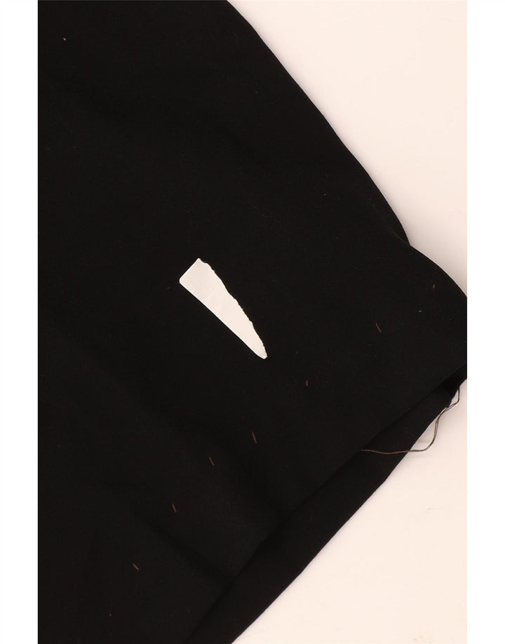 Marks & Spencer Pantalon Capri Femme UK 16 Large W34 L22 Noir Polyester