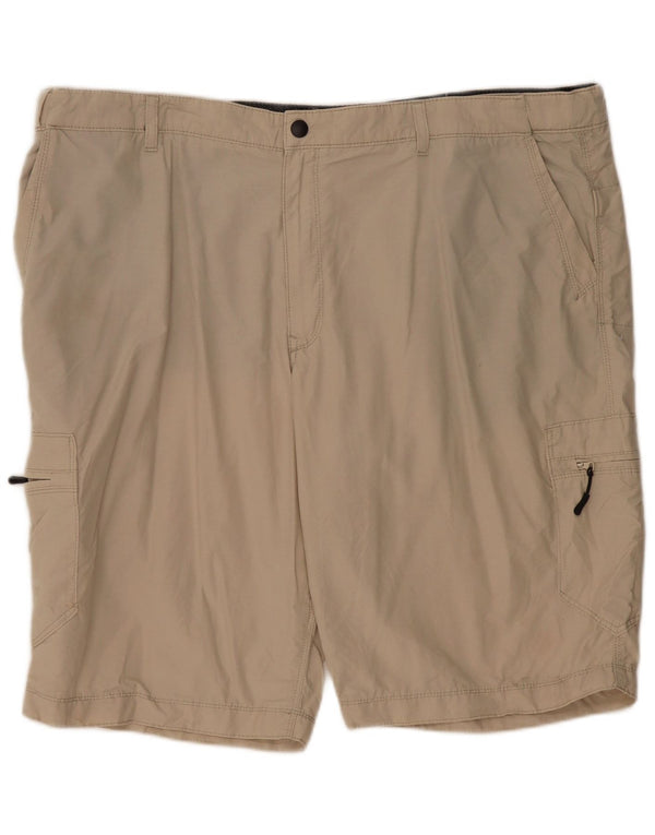Marks & Spencer Short Cargo Homme W44 2XL Coton Beige