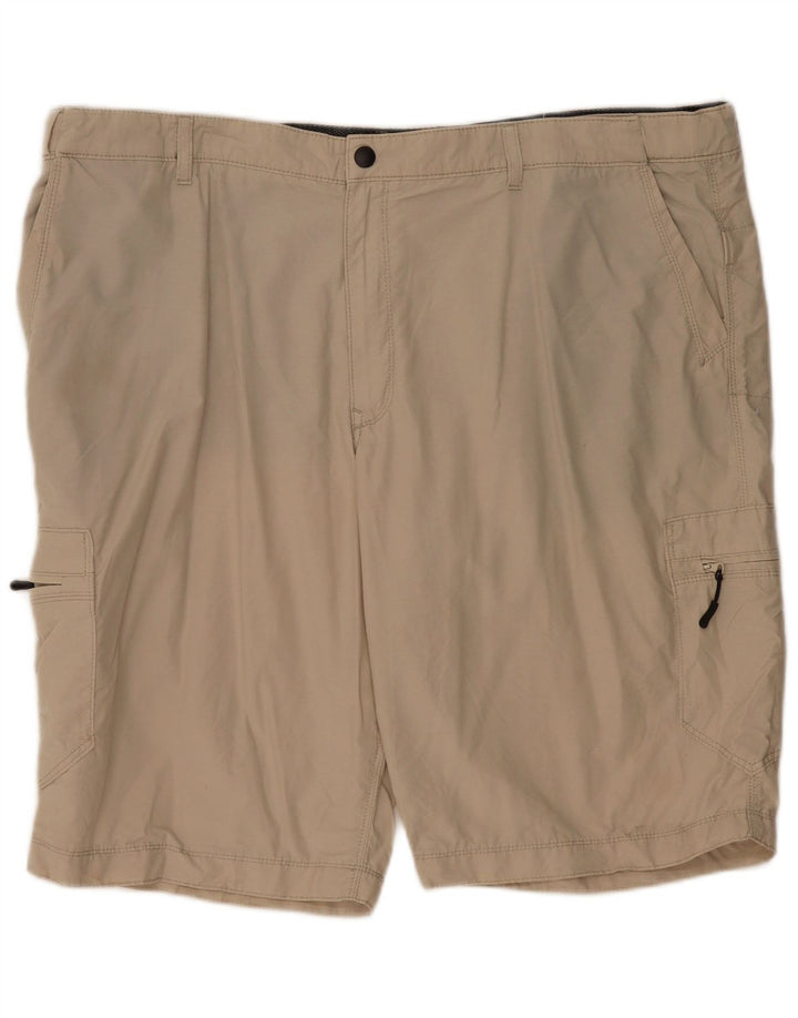 Marks & Spencer Short Cargo Homme W44 2XL Coton Beige