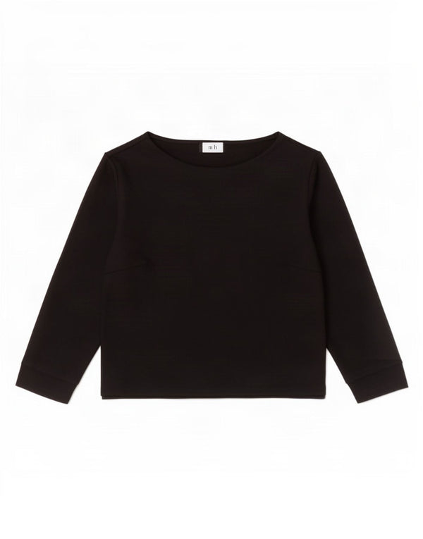 Marks & Spencer Haut court autographe à manches 3/4 pour femme UK 8 Small Noir