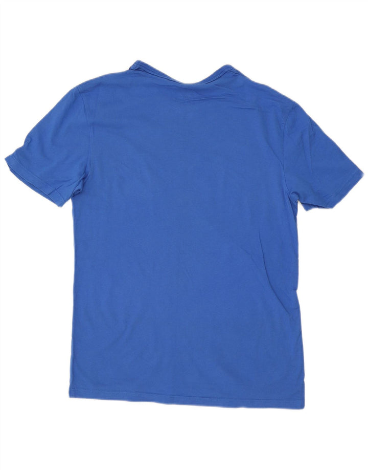 Champion T-Shirt Graphique Homme Petit Bleu Coton
