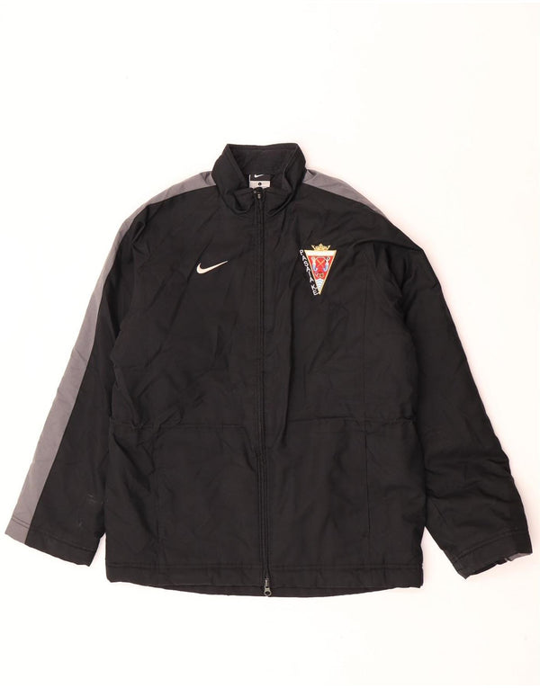 Nike Garçons Pasaia KE Veste coupe-vent 12-13 ans Large Noir Colorblock