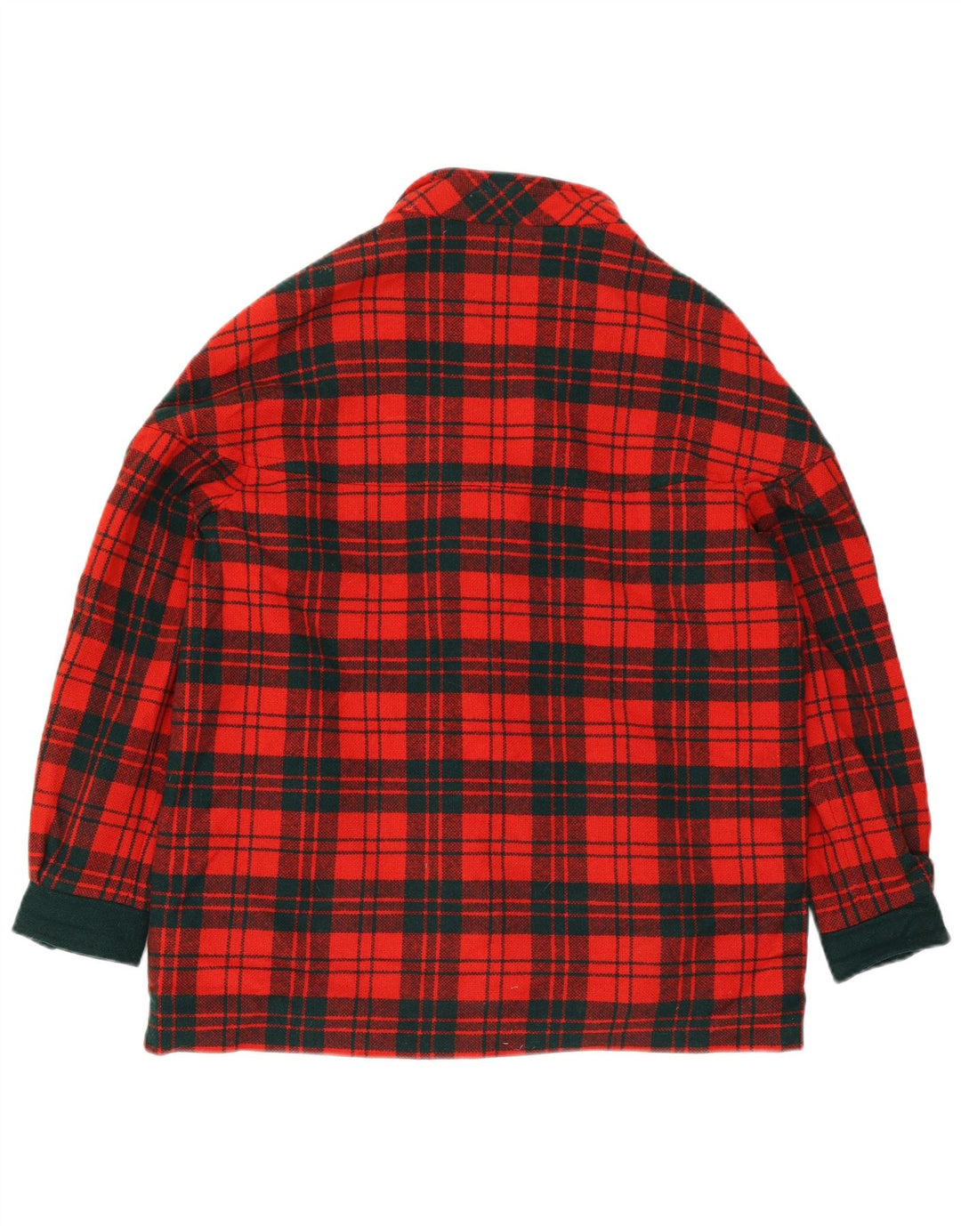 Branigan Manteau Femme UK 18 XL Laine à Carreaux Rouge