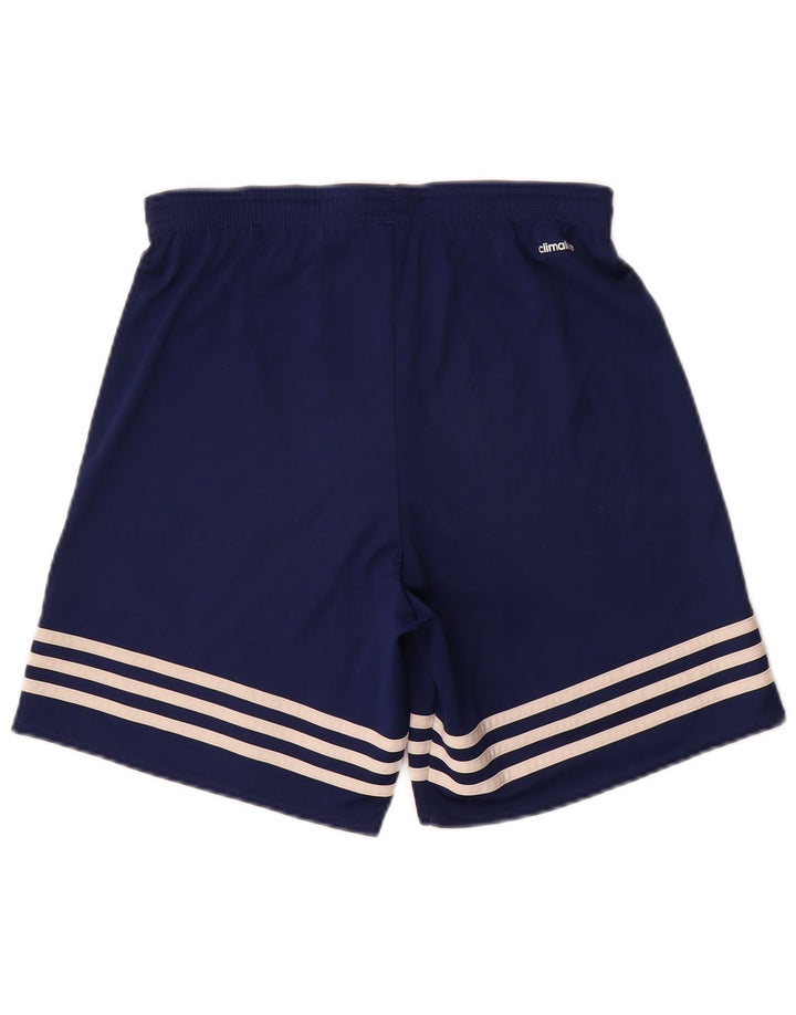 Adidas Short de Sport Climalite Homme Bleu Marine Moyen