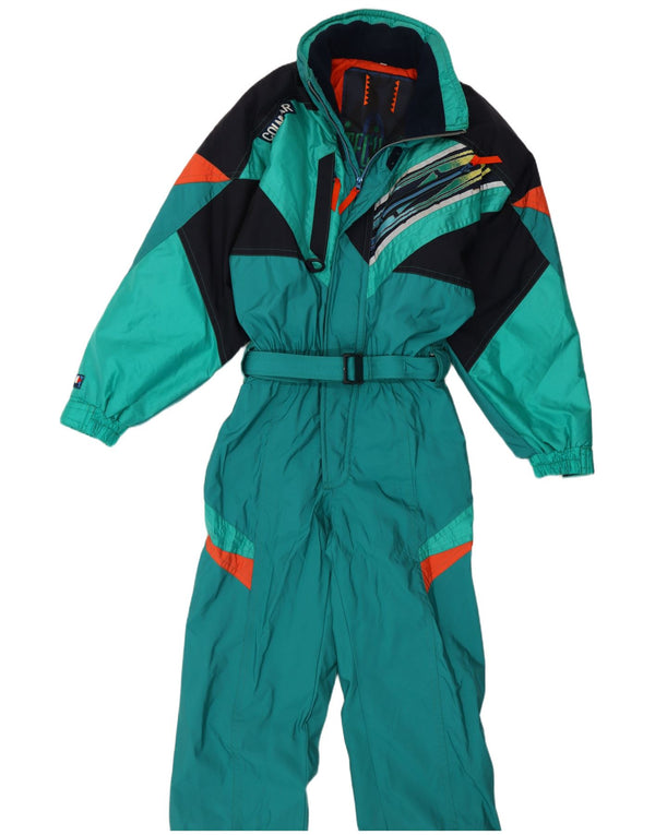Colmar Combinaison de Ski à Capuche Homme IT 52 XL Vert Colorblock Polyamide