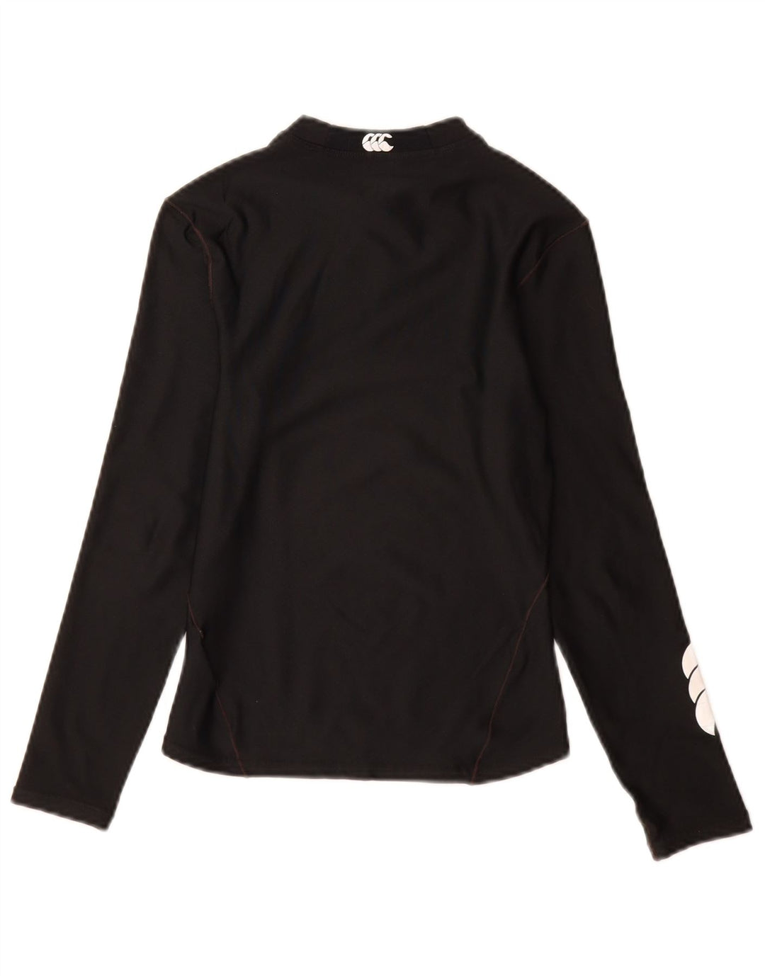 Canterbury Haut graphique à manches longues pour filles 11-12 ans Noir moyen Polyester