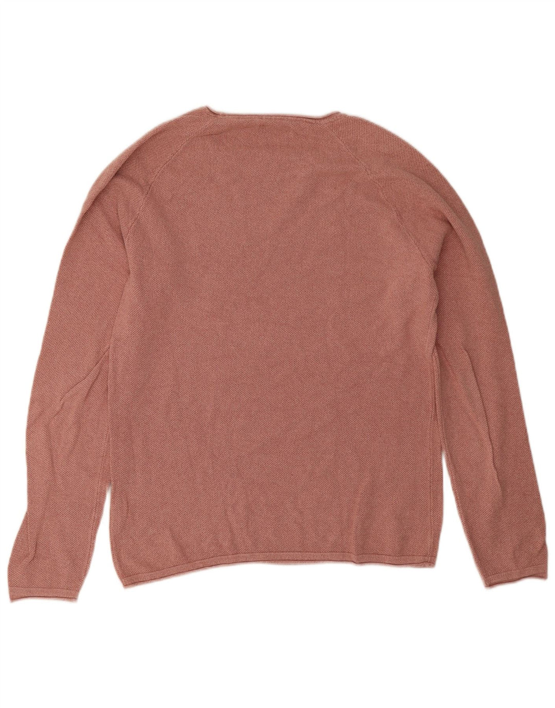 Jack & Jones Pull à col rond pour homme en coton rose Taille L