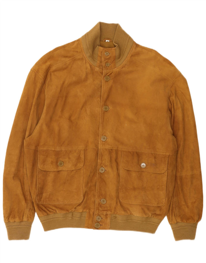 Conbipel Blouson Bomber En Daim Homme IT 56 2XL Cuir Beige