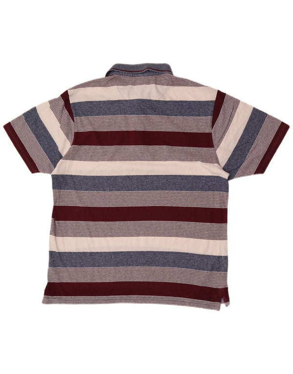 Pierre Cardin Polo Homme XL Coton Rayé Multicolore