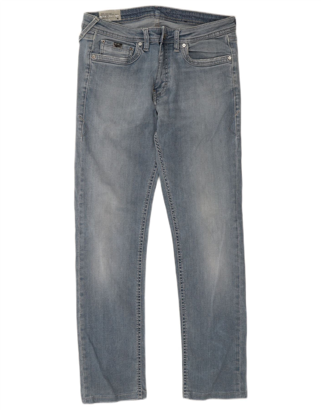 Gas Jean Slim Homme W31 L29 Bleu Coton