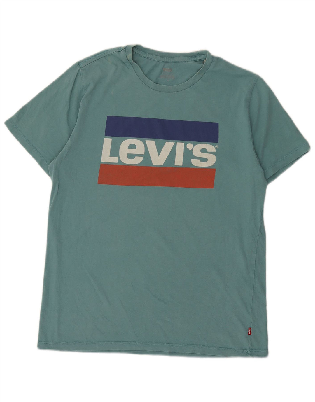 Levi's Tee-Shirt Graphique Homme Vert Moyen