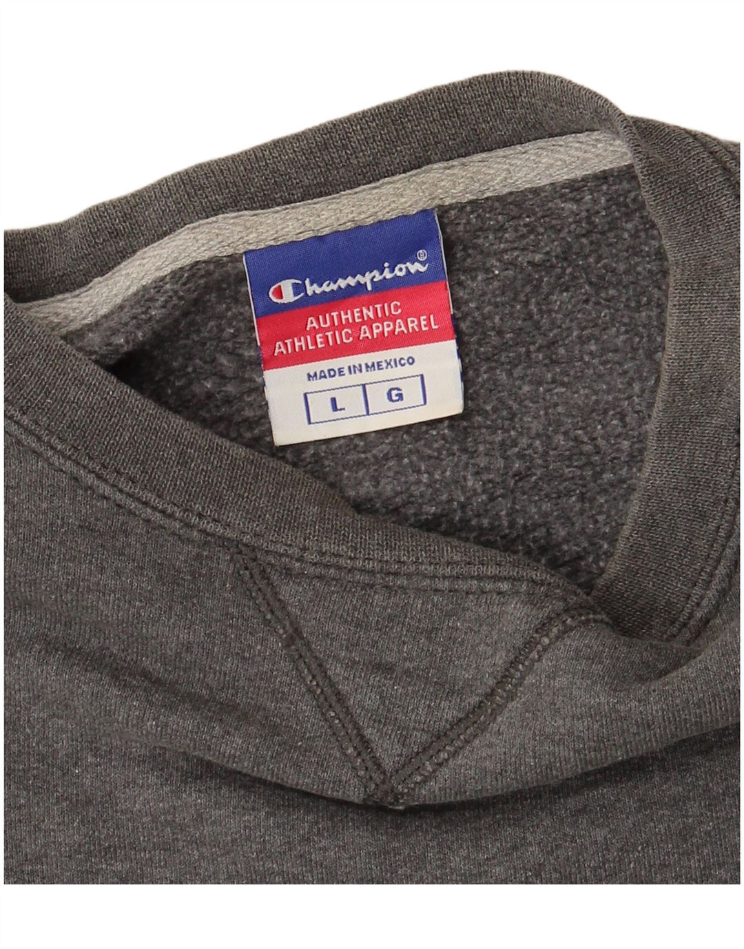 CHAMPION Sweat-Shirt Homme Grand Gris Coton