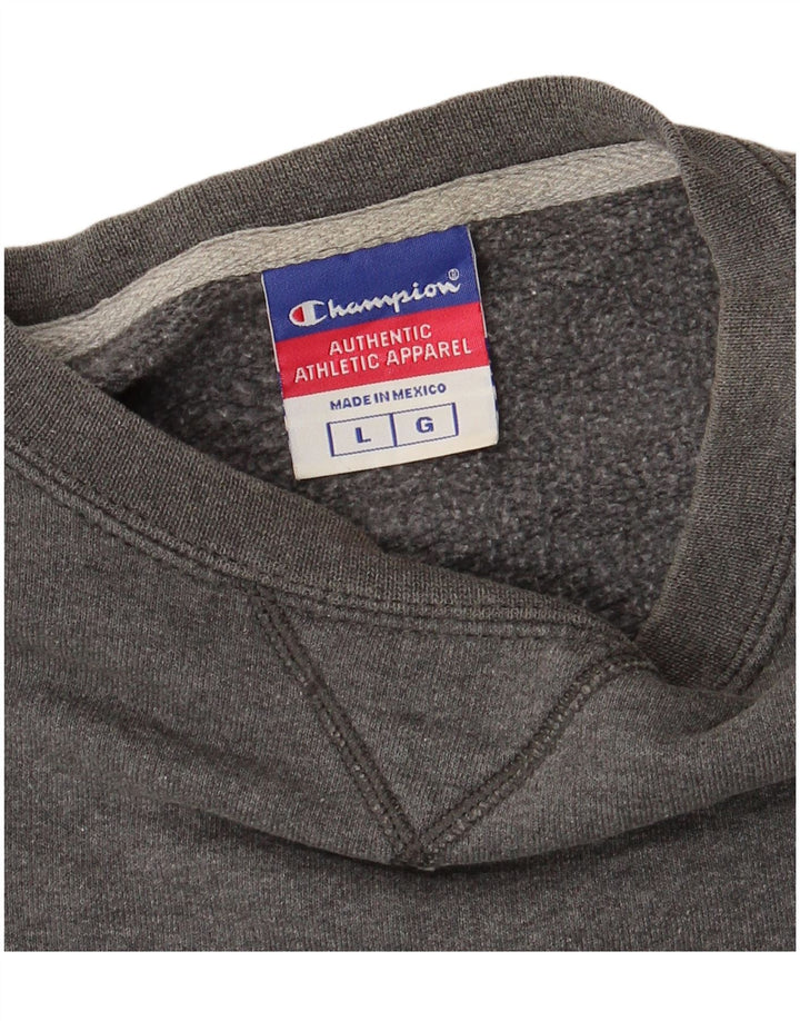 CHAMPION Sweat-Shirt Homme Grand Gris Coton