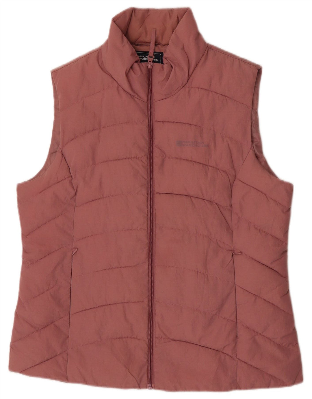 Mountain Warehouse Veste de pluie sans manches pour femme UK 16 Large Rose Polyester