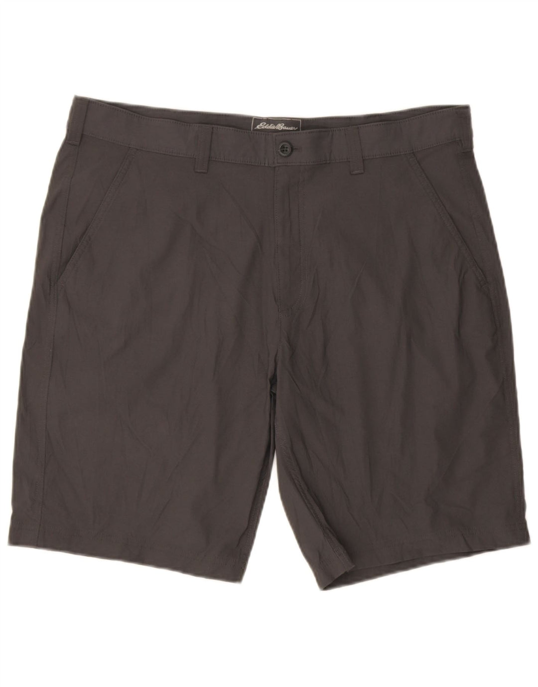 Eddie Bauer Short Chino Homme W38 XL Nylon Gris