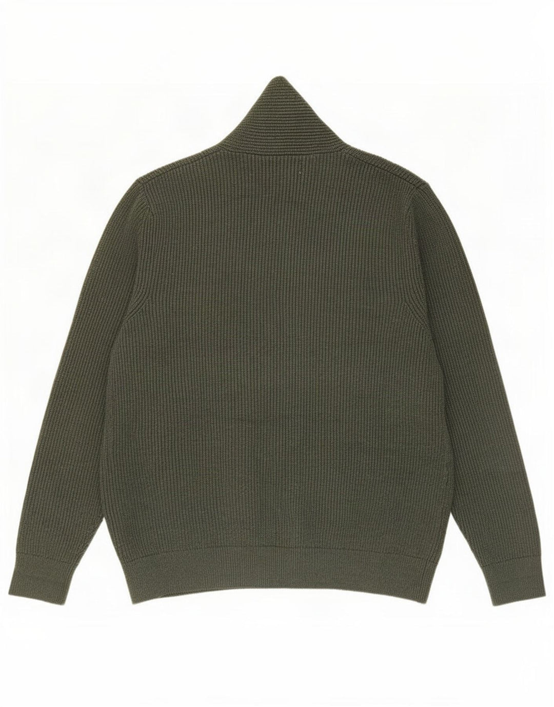 Marks & Spencer Pull Cardigan Homme 2XL Vert Polyester