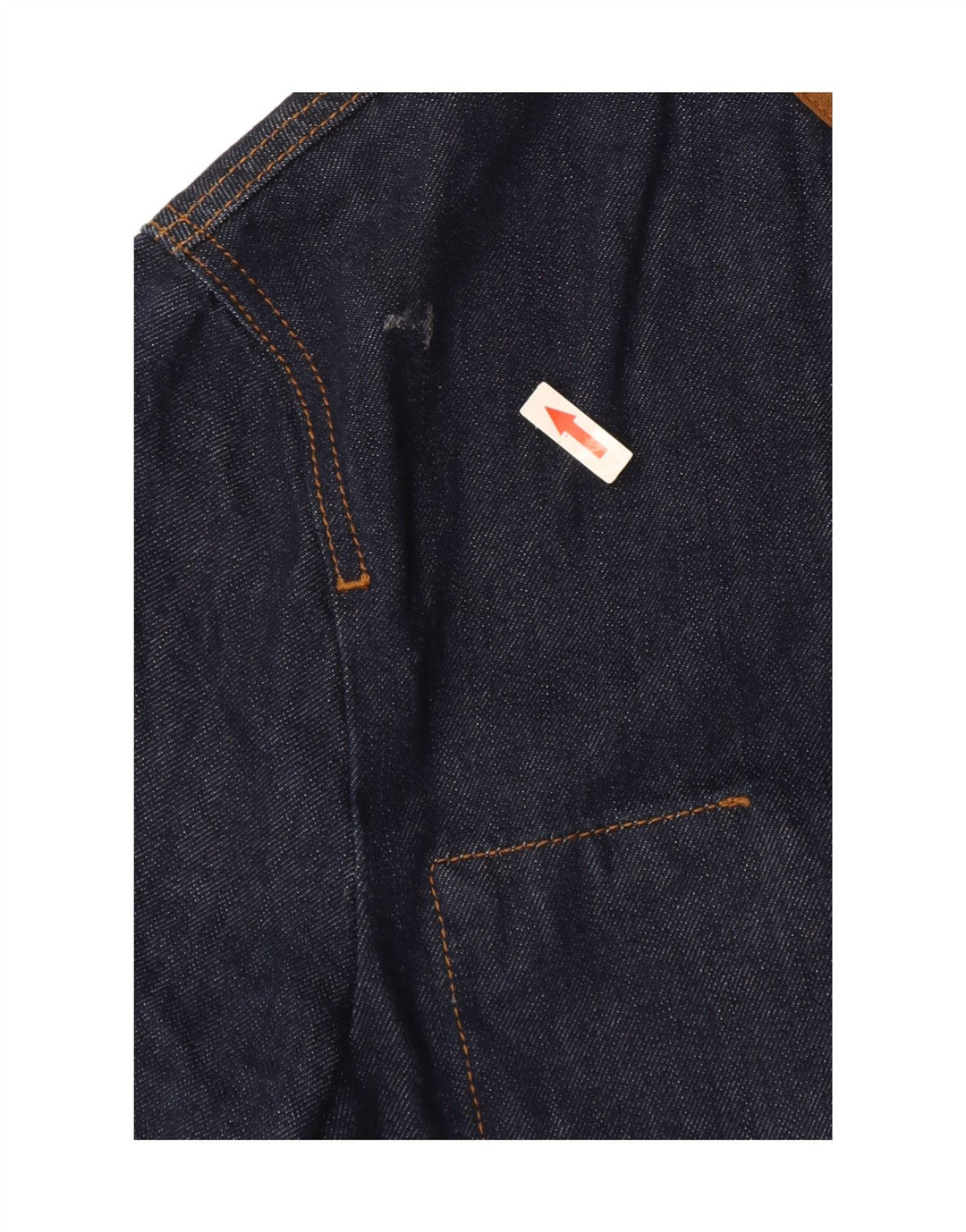 Zara Veste en jean pour homme UK 38 Coton bleu marine moyen