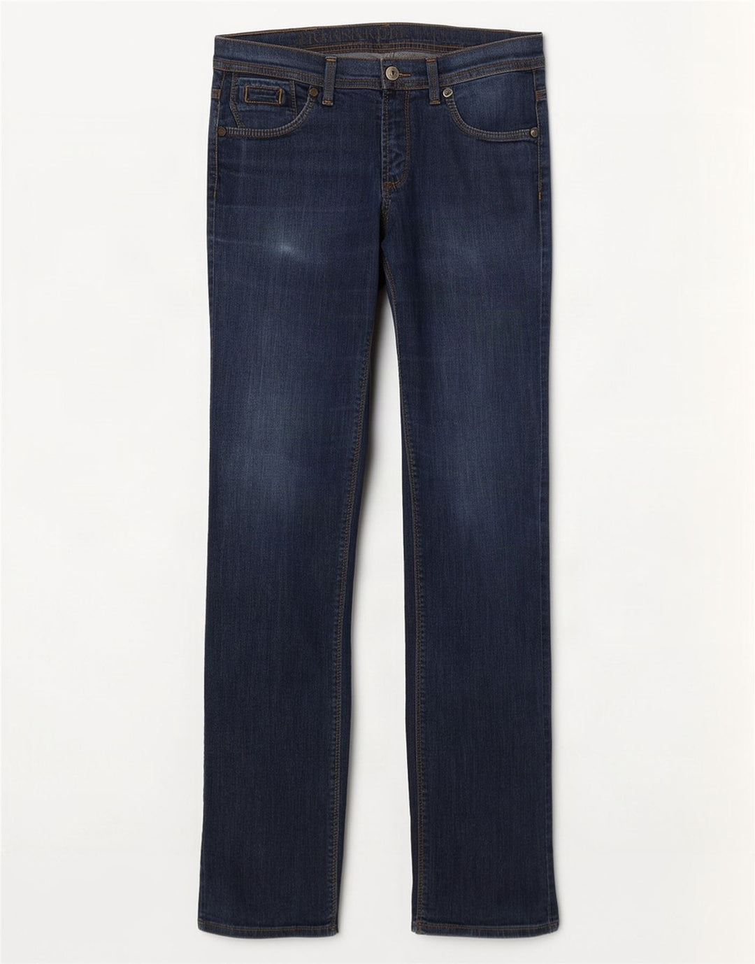 Trussardi Jean Droit W30 L32 Bleu Marine Coton Femme