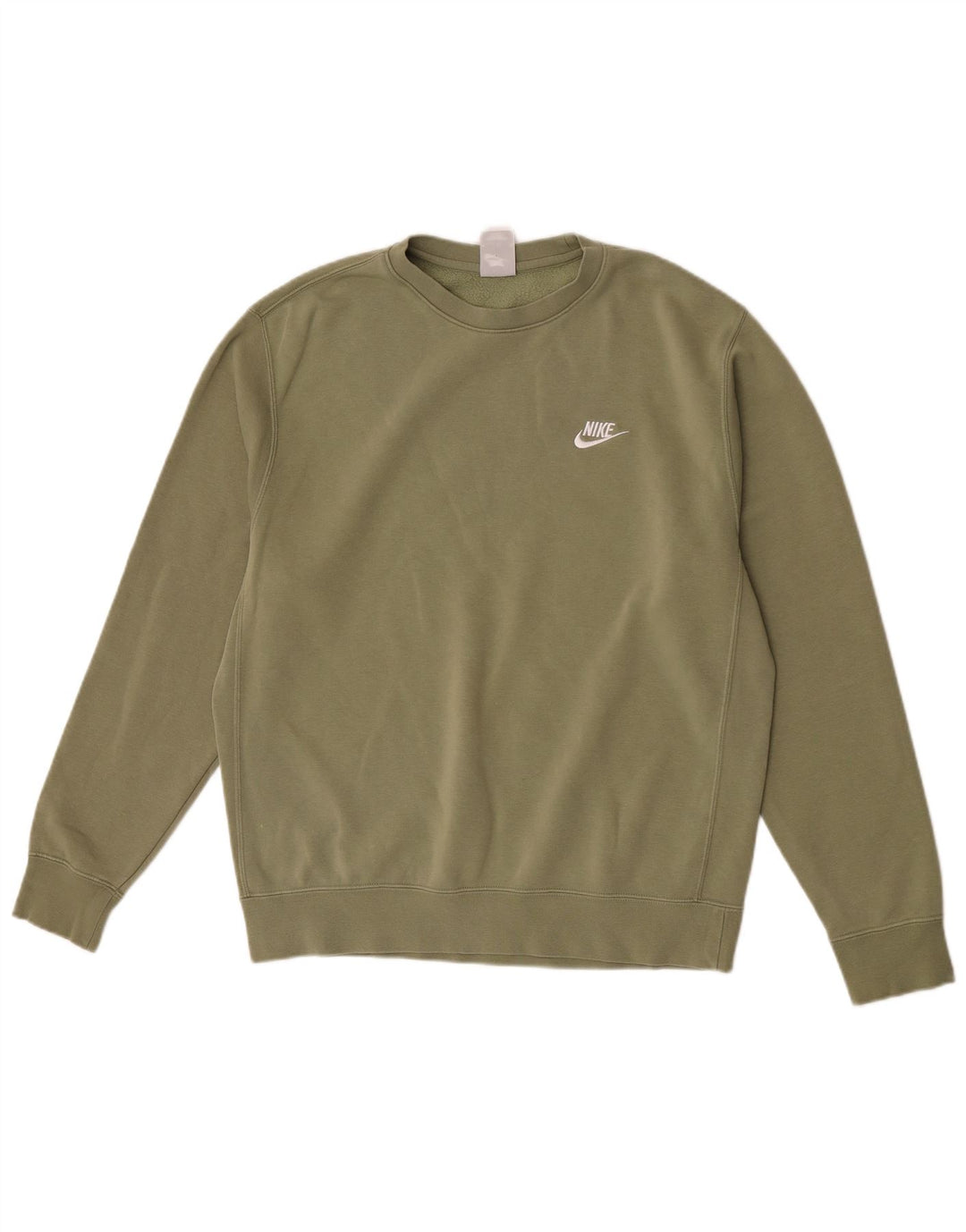 Nike Sweat-shirt en coton vert moyen pour homme