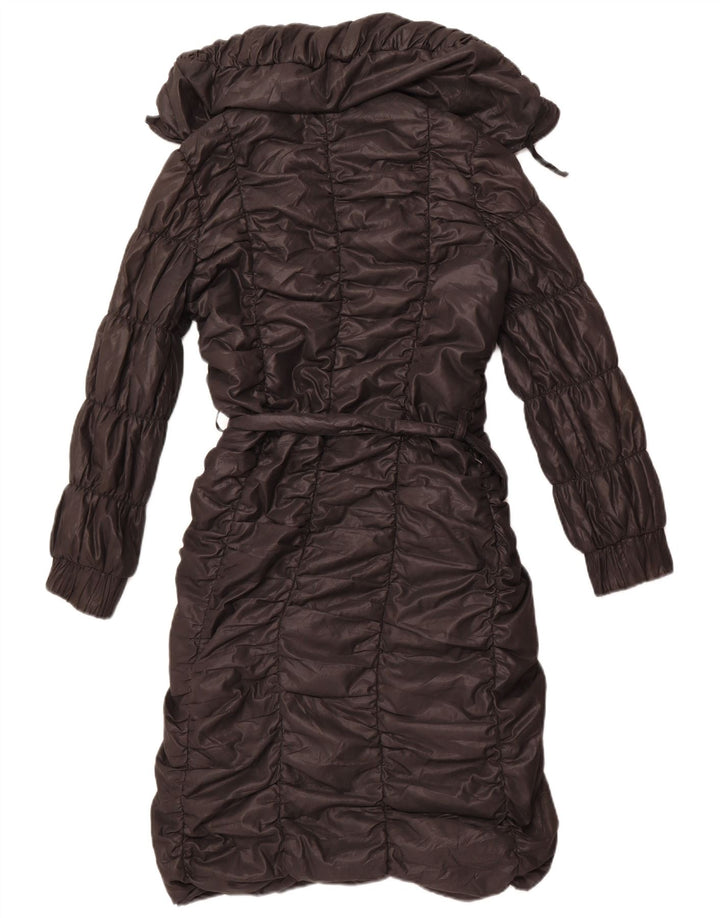 Stefanel Manteau Rembourré Femme IT 42 Moyen Noir Polyester