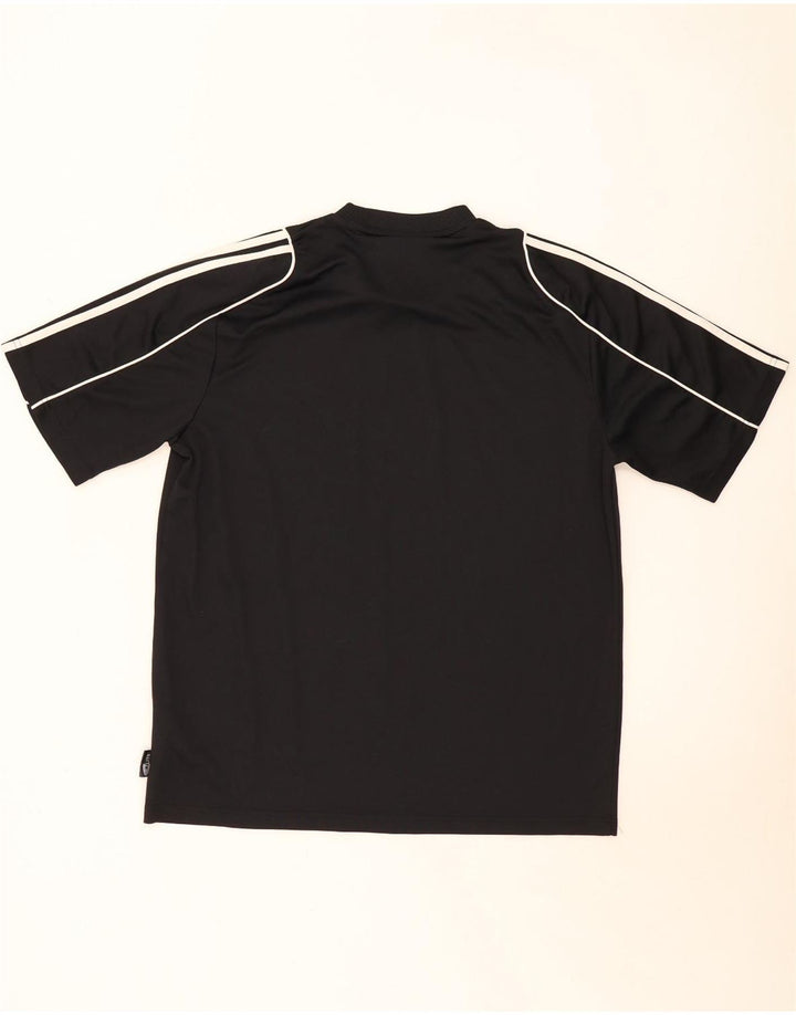 Adidas Hommes Climalite T-Shirt Haut Grand Noir Polyester