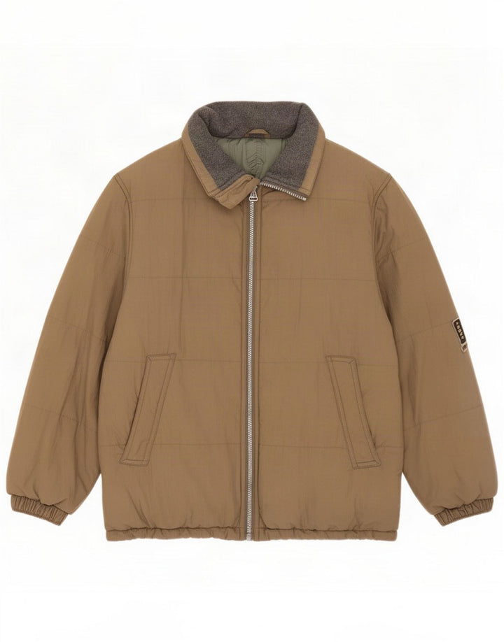 Veste coupe-vent à capuche Invicta Garçon 11-12 ans Marron Polyamide