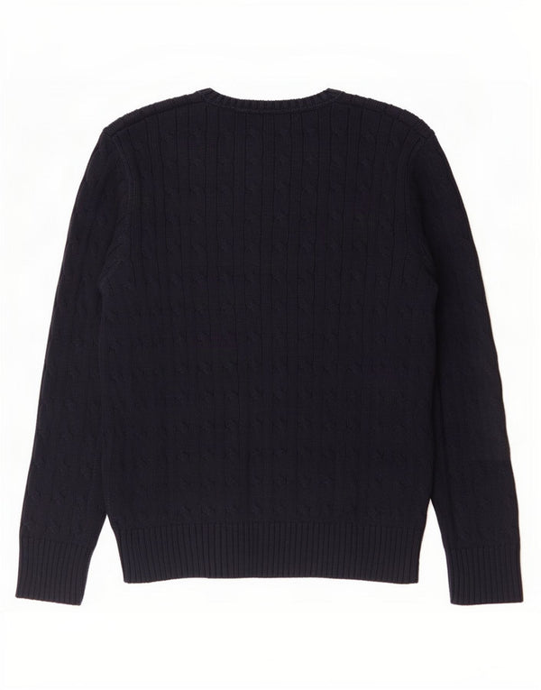 Polo Ralph Lauren Pull à col bateau pour fille 14-15 ans Bleu marine Taille L