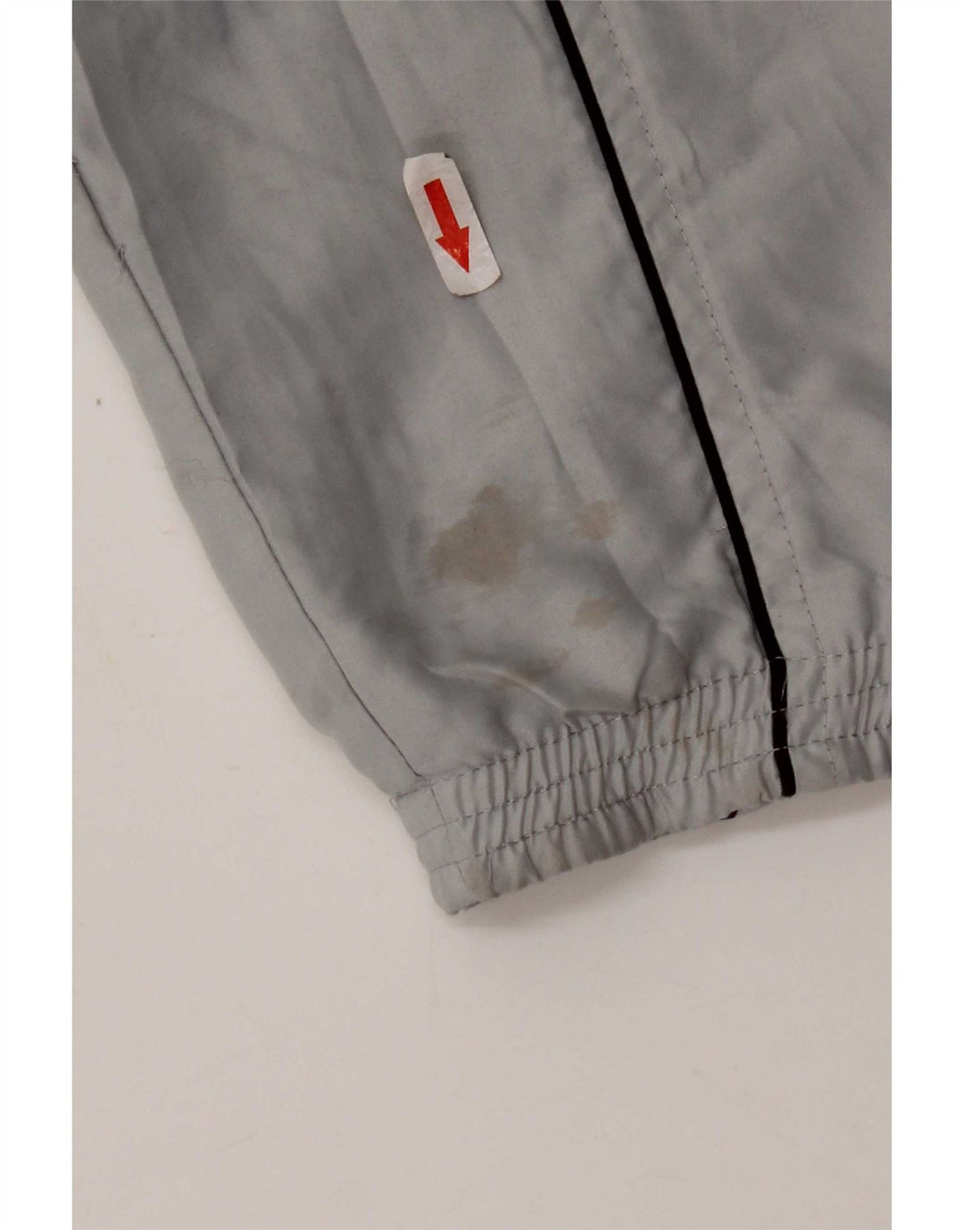 Champion Veste de Survêtement Homme Gris Moyen Polyester