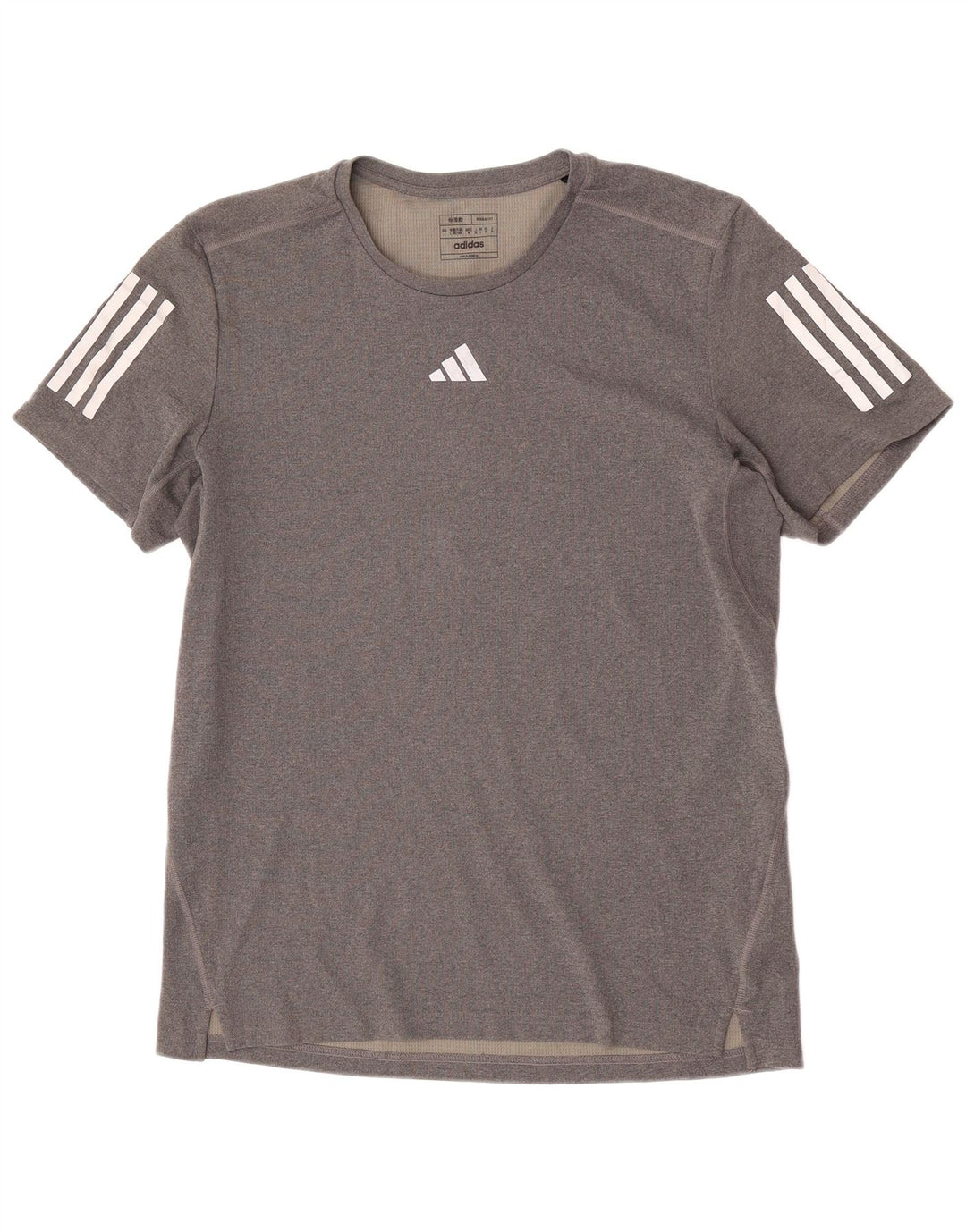 Adidas Hommes Aeroready Regular Fit T-Shirt Top Large Gris Polyester
