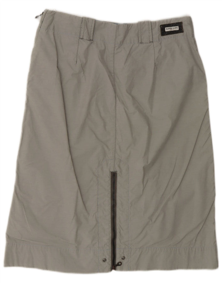 Murphy & Nye Jupe droite W29 en coton gris moyen pour femme