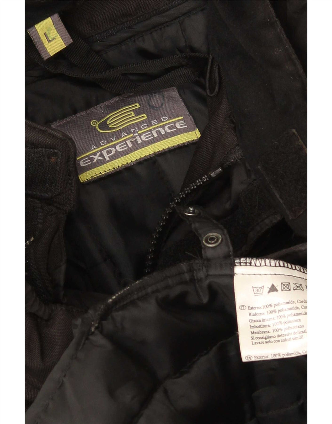 Advanced Experience Veste Racer Homme UK 40 Large Noir Polyester
