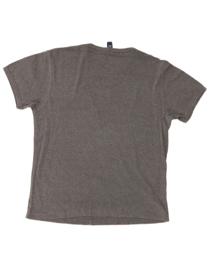 Gap T-Shirt Homme Top XL Gris Coton