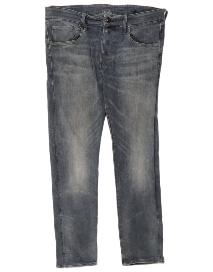 G-Star Jean Slim Homme W34 L30 Bleu Polyester