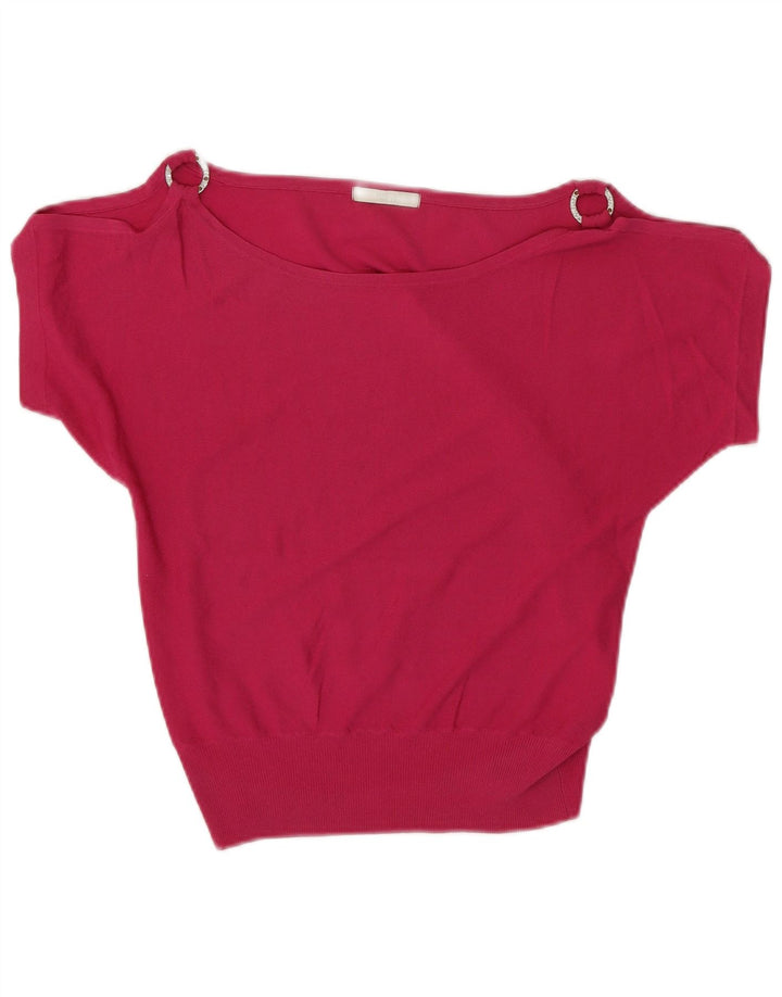 Marks & Spencer Chemisier court à épaules dénudées pour femme UK 10 Petit Rose