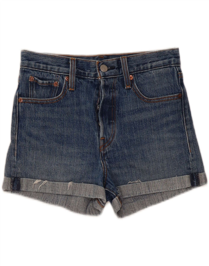 Levi's Short en Jean Femme W26 Small Bleu Coton