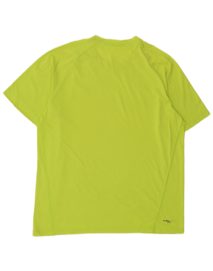 ADIDAS T-shirt Climalite pour hommes, grand vert