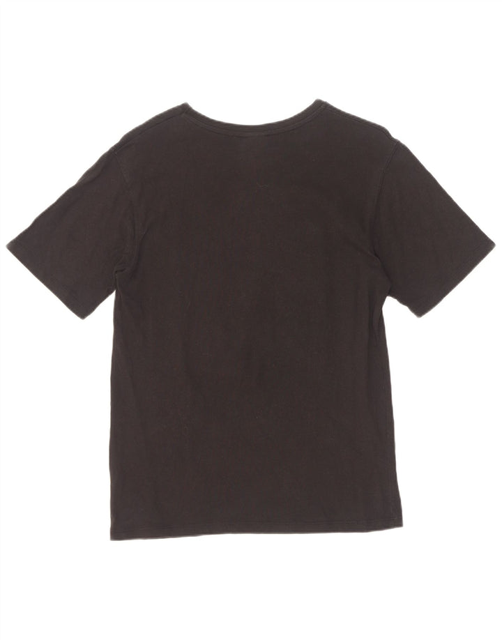 Zara T-Shirt Graphique Homme Petit Noir