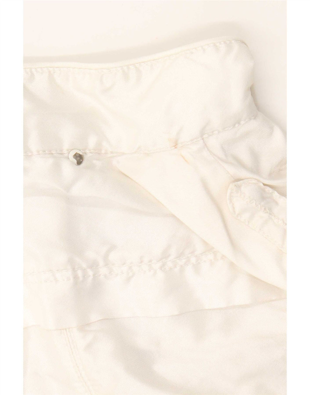 PEUTEREY Veste Bomber Courte Femme IT 40 Petit Blanc