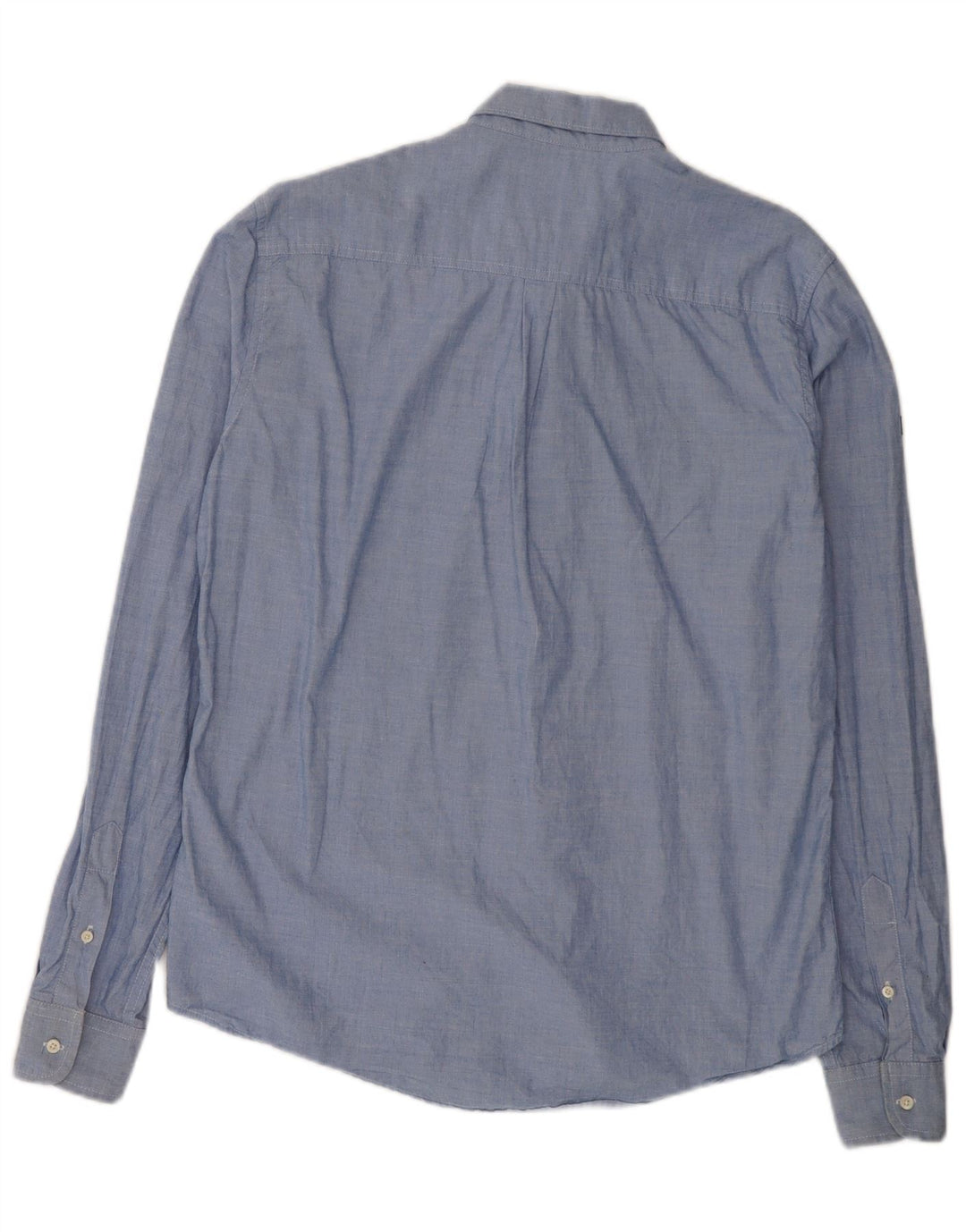 Superdry Chemise Regular Fit Homme Bleu Coton