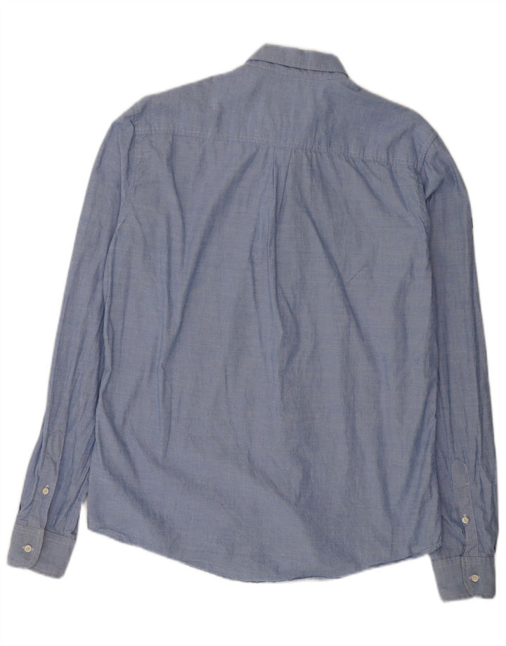 Superdry Chemise Regular Fit Homme Bleu Coton