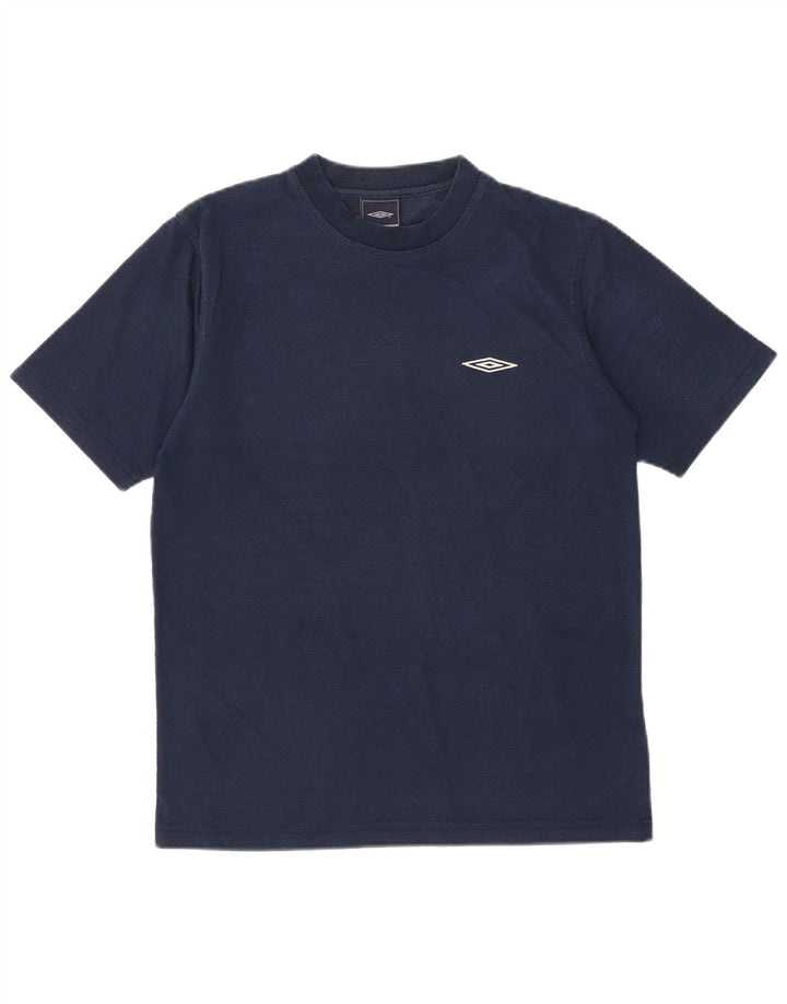 Umbro T-Shirt Homme Bleu Marine Moyen Polyester
