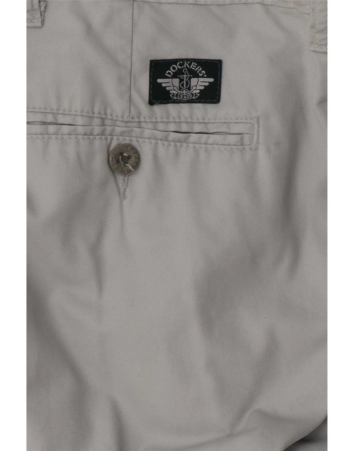 Dockers Pantalon Chino Pegged Homme W42 L29 Gris