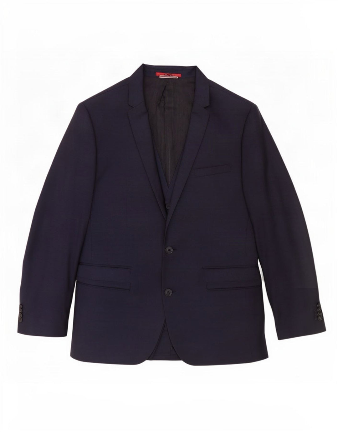 Hugo Boss Veste blazer à 2 boutons pour homme EU 48 Bleu marine moyen Laine