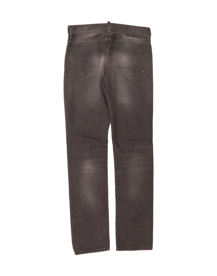 TOMMY HILFIGER Mens Slim Jeans W32 L34 Grey Cotton Vintage Tommy Hilfiger and Second-Hand Tommy Hilfiger from Messina Hembry 